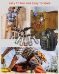 FiLwW Bit Holder Keychain,5Pcs 1/4 Quick Release Driver Bit Catchers Tool Gifts for Men,Stripe Quick-Change Extension Bar Keychain Drill Screw Adapter Portable for Organizer Tool Pouch,Tool Bag