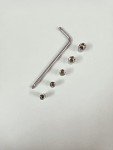 4 MECH 1/4" L - Handle with 8, 9, 10, 11 12mm Sockets (Combo 6)
