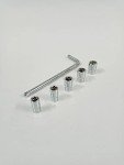 4 MECH 1/4" L - Handle with 8, 9, 10, 11 12mm Sockets (Combo 6)