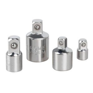 TOKDOOT Impact Socket Adapter and Reducer Set replacement CMMT99278 for CRAFTSMAN 1/2 to 3/8 Socket Adapter, 3/8 to 1/2 Socket Adapter, 3/8 to 1/4 Socket Adapter-Universal Socket Adapter Set 4-pcs