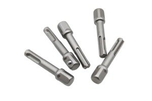 TMAX 5pc 1/2 Inch CR-V SDS Plus Socket Adapter Set for Screws, Nuts, Any Drill and Handheld Driver