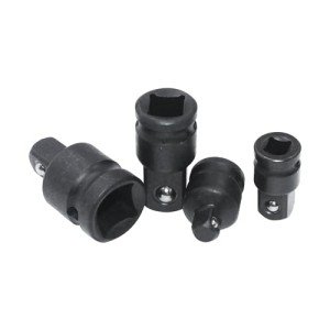 Impact Socket Adapter and Reducer 4-Piece Set for Milwaukee 49-66-6742 Shockwave Impact Wrench | 1/4" - 3/8" - 1/2" Impact Driver Conversions