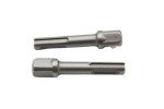 TMAX 5pc 1/2 Inch CR-V SDS Plus Socket Adapter Set for Screws, Nuts, Any Drill and Handheld Driver