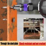 IVYDREVER Ailsion Screwdriver Bits, D1 Anti-Slip and Shock-Proof Bits with Phillips Screwdriver Bits, Upgraded High Hardness and Strong Magnetic Bit, Long Upgraded High Hardness Strong Bit (1 Set)