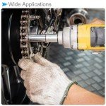 CoCud 6 Point Shallow Impact Socket, 1/2" by 5/8" SAE Size, CR-V Steel Hex Deep Socket - (Applications: for Car Maintenance)