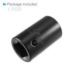 CoCud 6 Point Shallow Impact Socket, 1/2" by 5/8" SAE Size, CR-V Steel Hex Deep Socket - (Applications: for Car Maintenance)
