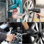 1/2 Inch Drive 9mm Shallow Impact Socket, Chrome Molybdenum Alloy Steel, Standard 6-Point Hex Socket for Ratchets, Torque Electric Wrenches, Air Impact Wrench,Strong and Durable, Metric