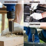 PASTACO Universal Socket Tool Christmas Gifts for Men: Super Universal Socket Set with Power Drill Adapter - Perfect Tools Gadget Gift for Men