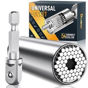 Dusor Gifts for Men, Super Universal Socket Stocking Stuffers for Adults Men Him, White Elephant Gifts for Adults, Mens Gifts for Christmas, Gifts for Dad Him Husband Grandpa, Cool Gadgets for Men