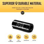 BOEN 1/2" Drive Deep Impact Sockets,Premium Impact Socket,19mm Socket,Metric,6 Point,Cr-V Steel with Laser Marking - Strong and Durable