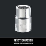 CRAFTSMAN Shallow Socket, Metric, 3/8-Inch Drive, 10mm, 6-Point (CMMT43542)