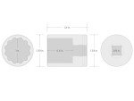 TEKTON 3/8 Inch Drive x 1 Inch 12-Point Socket | SHD12225