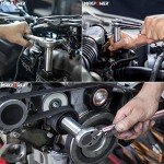 MAXPOWER 6PCS 1/2" drive Deep Socket Set, SAE, 6-ponit Sockets 9/16", 5/8", 11/16", 3/4", 13/16", 7/8"