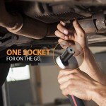 Christmas Stocking Stuffer Gifts for Men - Super Universal Socket Tools Gifts for Adults, Socket Set with Power Drill Adapter Super Grip Socket (7-19mm) Cool Gadgets for Men Women Husband Handy DIY