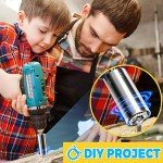 Universal Socket Tool Gifts for Men - Super Universal Grip Socket Set Unscrew Any Bolt with Power Drill Adapter 7-19mm Fathers Day Birthday Gift Cool Gadgets for Men Dad Women Him
