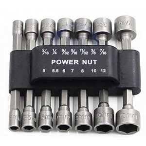 14pcs Metric Socket Wrench Driver Bit Set Hex Key