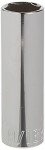 CRAFTSMAN Deep Socket, SAE, 3/8-Inch Drive, 9/16-Inch, 6-Point (CMMT43334)