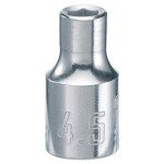 CRAFTSMAN Shallow Socket, Metric, 1/4-Inch Drive, 4.5mm, 6-Point (CMMT99101)