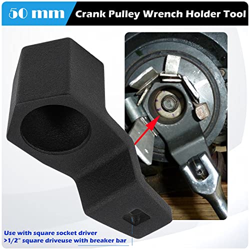 Honda/Acura 19mm Harmonic Balancer Socket & 50mm Crank Pulley Wrench