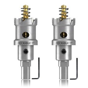 2-Pack Heavy Duty 1" TCT Hole Saws