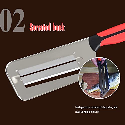 bingxqiso Cabbage Slicer Onion Slicer Knife Double Slice Blade Vegetable Slicer Slicing Kitchen Knife Fish Scale Cleaner Knive