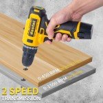 12V Cordless Drill Set with Charger and Accessories