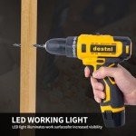 12V Cordless Drill Set with Charger and Accessories