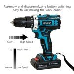 36V Cordless Drill Driver with LED Light