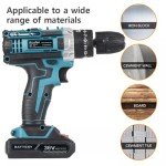 36V Cordless Drill Driver with LED Light