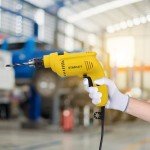 STANLEY 550W 10mm Drill with 120-Piece Toolkit