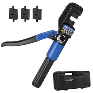 10 Ton Hydraulic Crimping Tool with 9 Dies