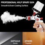 GATTLELIC HVLP Spray Gun Bundle with Air Compressor