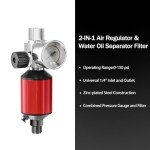 GATTLELIC HVLP Spray Gun Bundle with Air Compressor
