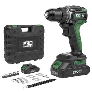 Prostormer Brushless Power Drill Set with Accessories