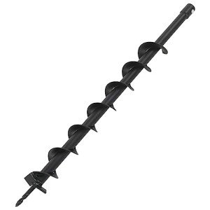 2.4" Steel Auger Drill Bit for Ground Use