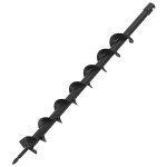 2.4" Steel Auger Drill Bit for Ground Use