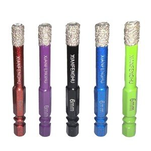 5 PCS Dry Diamond Core Drill Bit Set