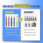5 PCS Dry Diamond Core Drill Bit Set