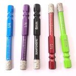 5 PCS Dry Diamond Core Drill Bit Set