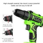 21V Cordless Drill Driver Kit with Batteries