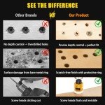5-Piece Countersink Drill Bit Set with Case