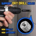 5 PCS Dry Diamond Core Drill Bit Set