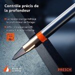 PRESCH 10mm Tile Drill Bit Set - 200 RPM