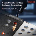 PRESCH 10mm Tile Drill Bit Set - 200 RPM