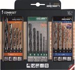 Alpen CV Twist Drill Bit Set - 16 Pieces