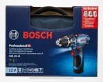 Bosch 12V Battery Hammer Drill with Accessories Set