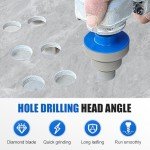 Diamond Core Drill Bit Set for Porcelain & Tile