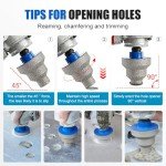 Diamond Core Drill Bit Set for Porcelain & Tile