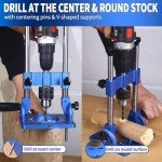 Adjustable Portable Drill Guide for Precision Holes