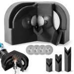 Multipurpose Drill Bit Sharpener with 4 Grinding Wheels